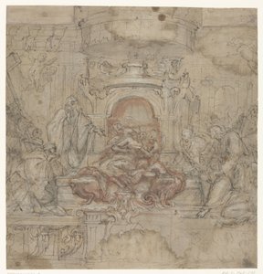 Design for a Scenographic Easter Altar by Baldassare Franceschini
