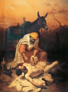 The parable of the Samaritan