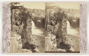 Ausable Chasm - Birmingham Falls, from Block Point