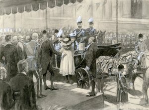 King Edward VII and Queen Alexandra - London County Council