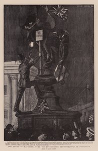 The Relief of Mafeking, some too Enthusiastic Demonstrators in Piccadilly