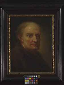 Head Of An Old Man by Balthasar Denner