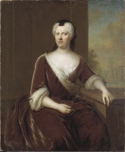 Portrait of Margravine Albertina Frederica of Baden-Durlach