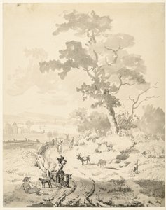 Landscape with Large Tree