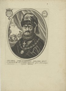 Portrait of Tsar Michail I Fyodorovich of Russia by Balthazar Moncornet