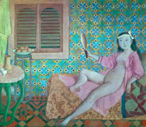 The Turkish Room by Balthus Klossowski de Rola