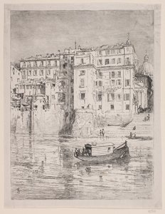 Ferry Across the Tiber by Balzer Dahl