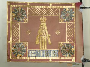 Banner of the Leib-Guard Preobrazhensky Regiment by Banners and Standards Flags