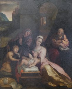 Holy Family with St. John and St. Elizabeth by Barbara Longhi