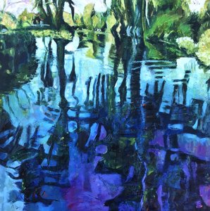 Deep Blue Reflections