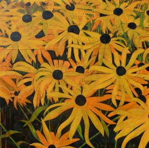 Golden Summer Blooms