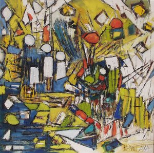 Vibrant Abstract Forms by Barbara Piatti