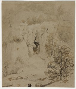 Rocky Landscape by Barend Cornelis Koekkoek