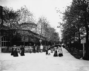 Lincoln Park Zoo, Chicago, Illinois, USA (c.1900) by Barnes and Crosby