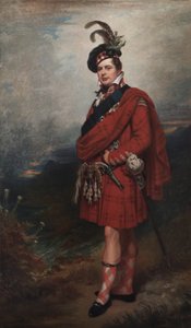 Augustus Frederick, Duke of Sussex, in Highland Dress by Barnett Samuel Marks