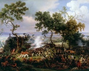 The Battle of Barrosa, 5 March 1811 by Baron Lejeune Louis François
