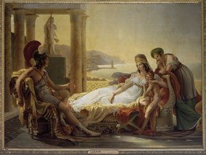 Aeneas Telling Dido of the Misfortunes at Troy by Baron Pierre Narcisse Guerin
