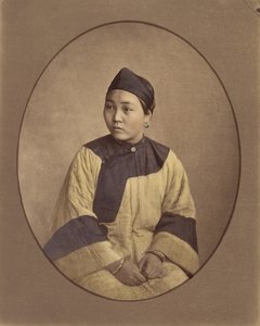 Fille de Lanxchow, 1870s by Baron Raimund von Stillfried