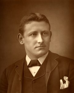 Austin Brereton, British author, 1886 by Barraud