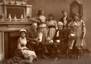 The Vaudeville Company in The Road to Ruin, at the Vaudeville Theatre, London by Barraud