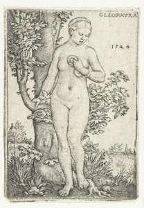 Death of Cleopatra with Snake by a Fig Tree