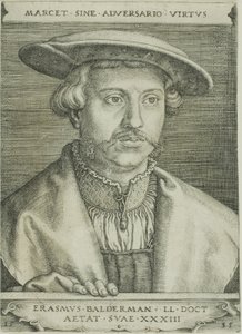 Erasmus Balderman by Barthel Beham