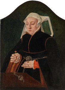 Female portrait by Bartholomäus Bruyn