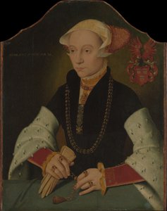 Portrait of a Woman of the Slosgin Family of Cologne by Bartholomaeus Bruyn the Younger