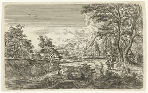 Landscape with Man and Boy