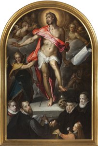 Epitaph of Goldsmith Nicolas Mueller of Prague by Bartholomaeus Spranger