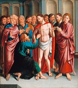 The Incredulity of Saint Thomas by Bartholomaeus the Elder Bruyn