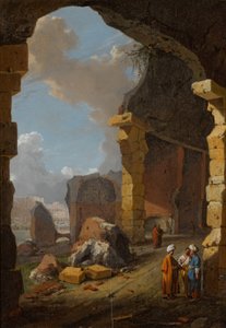 Roman Ruins with Turbaned Figures