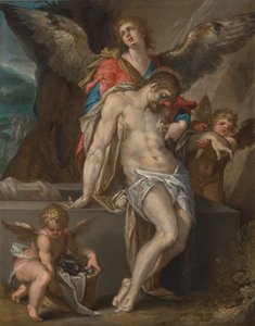 The Body of Christ Supported by Angels