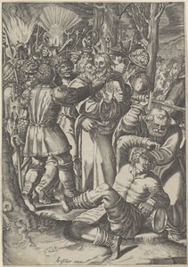 Arrest of Christ by Bartholomeus Willemsz. Dolendo (possibly)