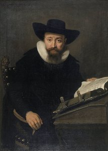 Portrait of an Unknown Man, Probably a Protestant Minister by Bartholomeus van der Helst