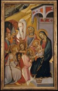 The Adoration of the Magi, ca. 1390 by Bartolo di Fredi