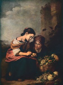Fruit-Sellers Counting Their Money by Bartolomé Esteban Murillo