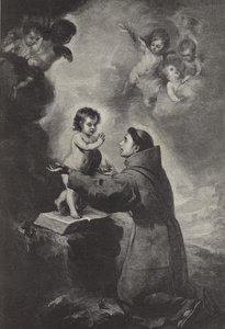 The Vision of St Anthony of Padua by Bartolomé Esteban Murillo