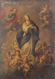 The Assumption by Bartolome Esteban (follower of) Murillo