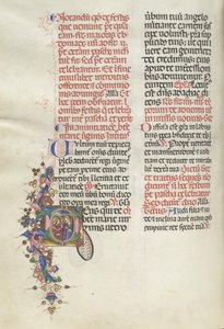Missale: Fol. 275v: Annunciation by Bartolomeo Caporali