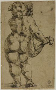 Standing Putto Seen From the Back