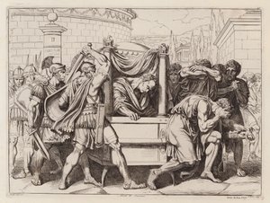Death of Cicero, 43 BC by Bartolomeo Pinelli