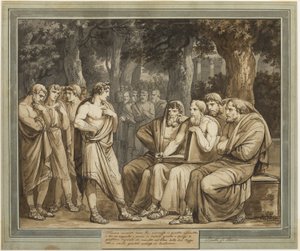Telemachus Describes How He Was Admitted into the Assembly in Crete, from The Adventures of Telemachus, Book 5