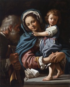 The Holy Family by Bartolomeo Schedoni