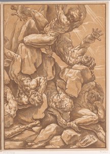 Fall of the Giants (Fourth Part) by Bartolommeo Coriolano