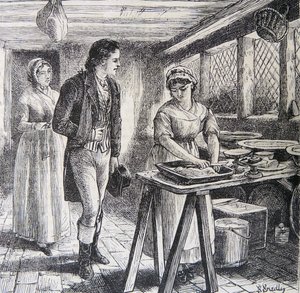 Hetty Sorrel, 1859 by Basil Bradley
