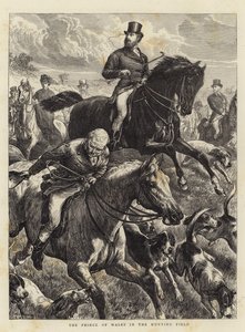 The Prince of Wales in the Hunting Field by Basil Bradley