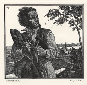 Ludwig van Beethoven by Batt