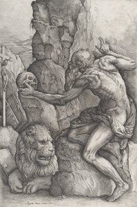 St. Jerome by Battista Franco Veneziano