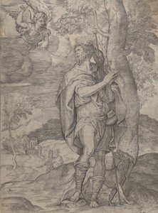 Saint Roch by Battista del Moro